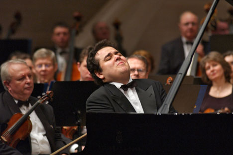 Il pianista russo Arkadi Arkadevich Volodos (Foto: Itar-Tass)