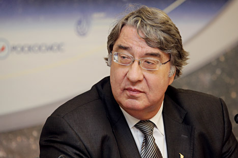 Il responsabile del Centro analisi dell'Agenzia spaziale russa, Gennady Raikunov: "L'esplorazione dello spazio può progredire per stadi: il primo passo non è una presenza umana permanente, ma piuttosto periodica” (Foto: Itar-Tass)