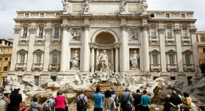 I turisti russi scelgono sempre più le vacanze in Italia: nel 2012 sono stati ben 800mila i visitatori della Federazione nel Belpaese (Foto: Reuters / Vostock Photo)