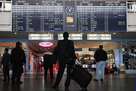 Lo scalo internazionale Sheremetevo di Mosca è in cima alla lista dei migliori aeroporti europei in termini di qualità del servizio (QoS) per i passeggeri, secondo i dati pubblicati dal Consiglio Internazionale degli Aeroporti (Foto: Itar-Tass)