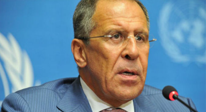 Il ministro russo degli Esteri, Sergei Lavrov (Fonte: flickr / United Nations - Geneva) 