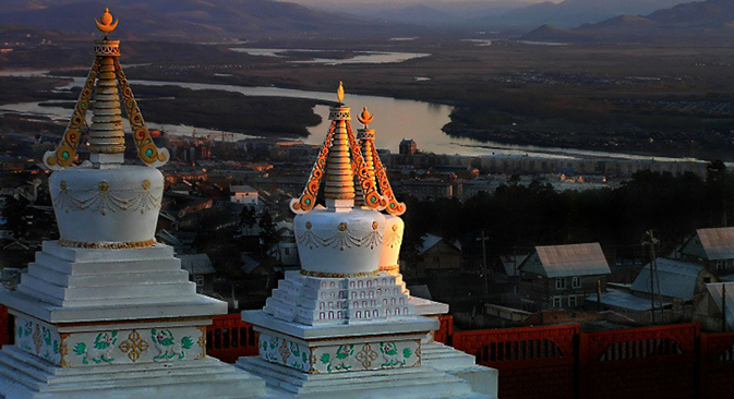 Vista dall'alto di Ulan-Ude (Foto: Igor Glushko)