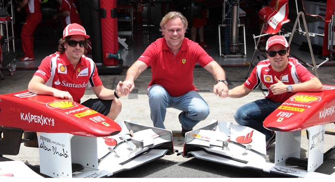 Kaspersky Lab è sponsor ufficiale del team Ferrari (Foto: AFP / East News)