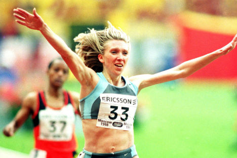 La campionessa russa Svetlana Masterkova (Foto: Itar-Tass)