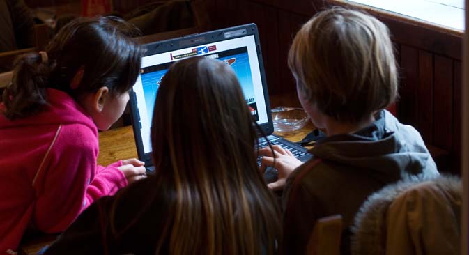 Le lezioni a distanza sono un'ottima soluzione per portare la scuola nei villaggi più remoti di Russia (Foto: Alamy / Legion Media)