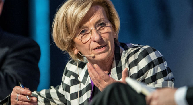 Il ministro degli Esteri italiano Emma Bonino (Foto: Itar-Tass)