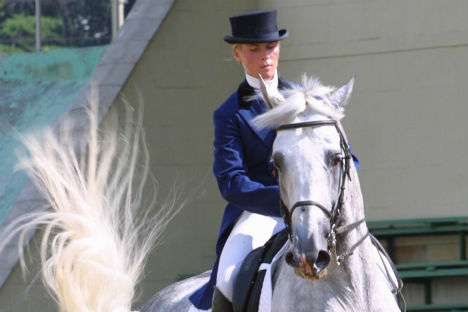 La campionessa russa Inessa Merkulova (Foto: Yulia Majorova / RG)