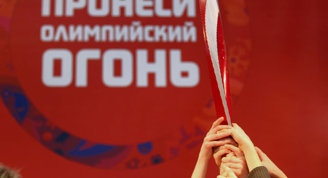 In totale, ben 14.000 tedofori prenderanno parte alla staffetta olimpica (Foto: Itar-Tass)