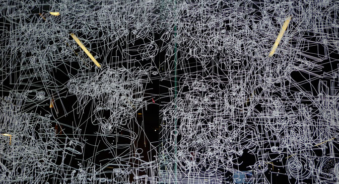 L'installazione del canadese Erin Manning (Foto: Aleksandra Sopova)