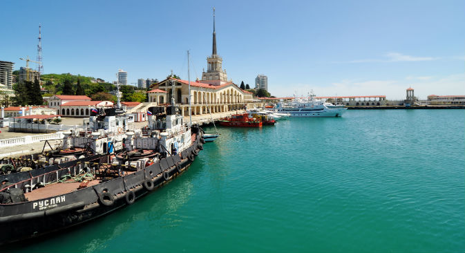 Uno scorcio del lungomare di Sochi (Foto: Lori / Legion Media)