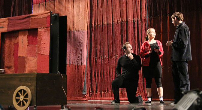 La compagnia teatrale fiorentina Zaches Teatro (Foto: Tatiana Andreeva)