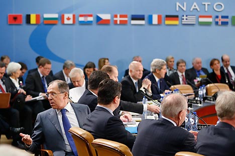 Lavrov durante un momento del vertice (Fonte: Reuters)