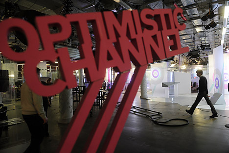 In onda dal 2010, Dozhd si è rivelata negli anni una piattaforma che ospita le discussioni più controverse (Foto: Grigori Sisiev / RIA Novosti)