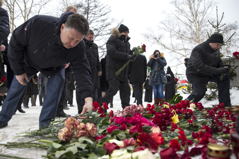 I cittadini di Yuzhno-Sakhalinsk sotto shock (Foto: Itar Tass)