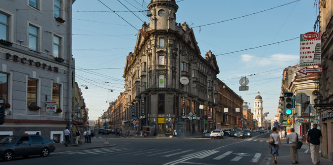 Via Rubinshtejn a San Pietroburgo (Foto: Lori / Legion Media)