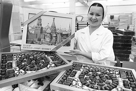 Confezioni di cioccolatini sovietici (Foto: Itar Tass)