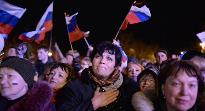Nel caso in cui la Crimea venisse annessa alla Russia, i problemi economici riguarderebbero soprattutto la fornitura di energia, acqua e combustibile (Foto: Valery Melnikov / RIA Novosti)