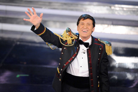 Il cantante italiano Gianni Morandi si esibirà in concerto nel palazzo del Cremlino (Foto: Vostock / Photo)