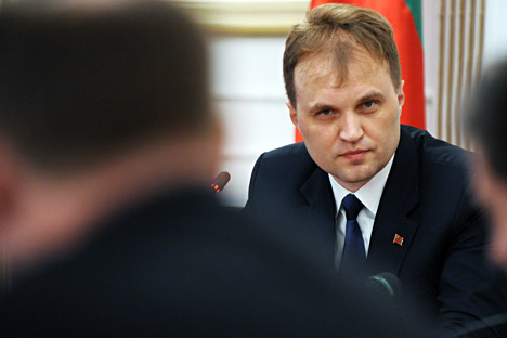 Evgeny Shevchuk, presidente della non riconosciuta Repubblica Moldava di Transnistria (Foto: Itar Tass)