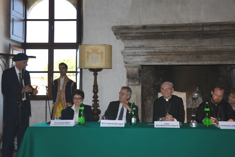 Un momento della conferenza (Foto: Ekaterina Soboleva)