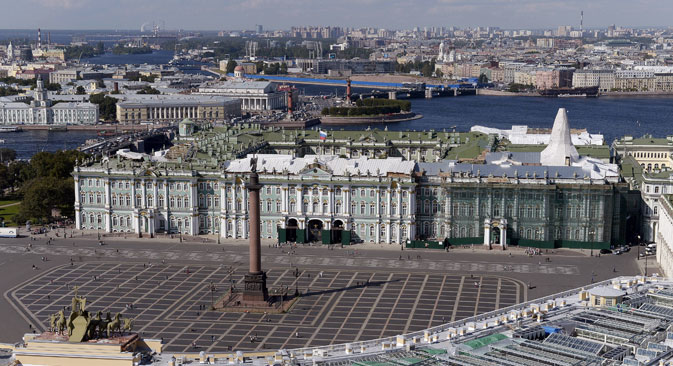 Il museo Emitage di San Pietroburgo (Foto: Ria Novosti)