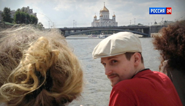 Edward Snowden a Mosca (Foto: AP)