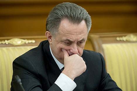 Il ministro russo dello Sport Vitaly Mutko (Foto: Sergei Guneev / RIA Novosti)