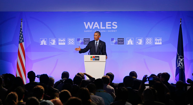 Il presidente Usa Barack Obama al vertice Nato (Foto: Reuters)