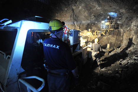 Estrazione di metalli rari (Foto: Tass)