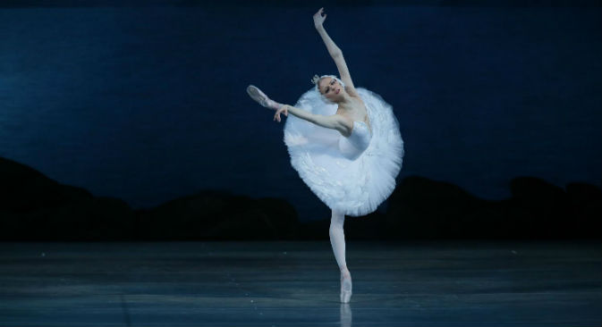 Olga Esina nel Lago dei Cigni (Foto: Natasha Razina)