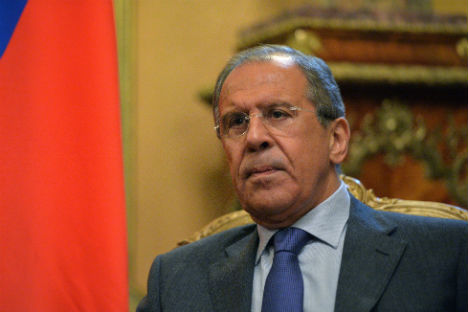 Il ministro russo degli Esteri Sergei Lavrov (Foto: Vladimir Pesnya / Ria Novosti)