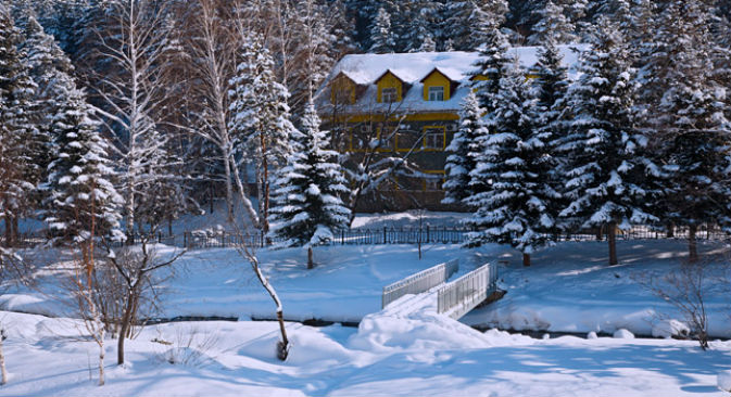 La visuale dallo ski resort di Belokurikha (Foto: Lori / Legion Media)