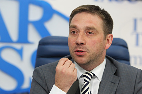 Sergei Belyakov, ex vice-ministro dell’Economia, organizzatore del Forum economico di Krasnoyarskv (Foto: Viktor Vasenin / RG)