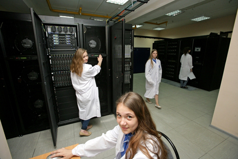 Il supercomputer “Lobachevsky” (Foto: ufficio stampa)