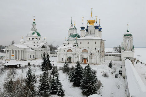 La città di Suzdal in inverno.