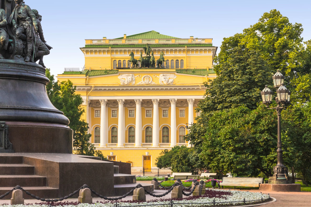 Alexandrinsky Theater in St. Petersburg.