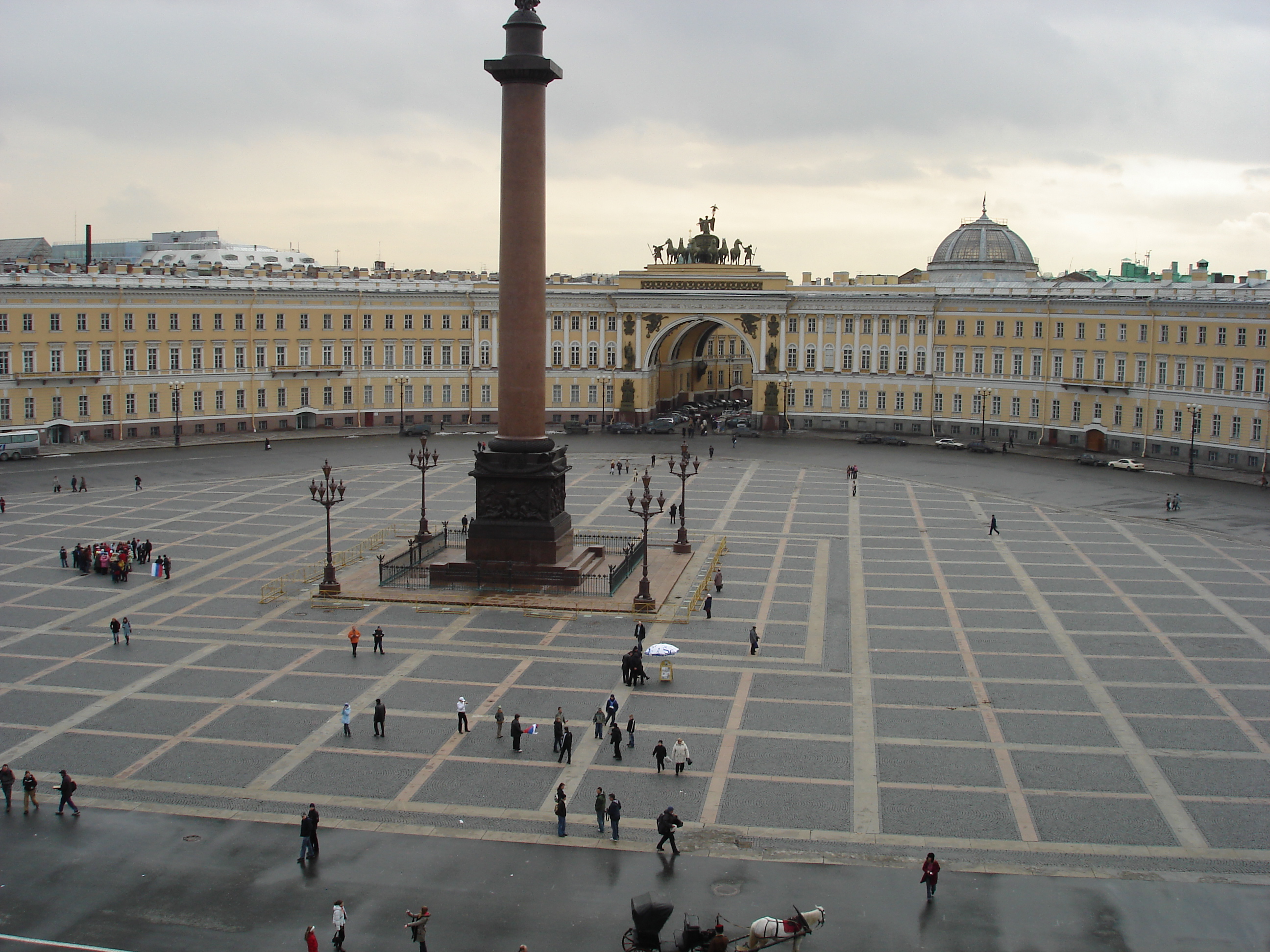 L'Ermitage di San Pietroburgo.