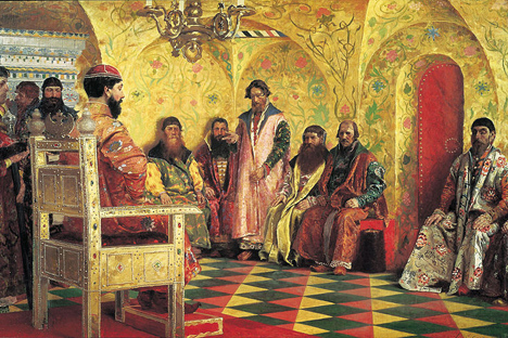 ロシアのロマノフ朝最初の君主、ミハイル・ロマノフ　写真提供：wikipedia.org