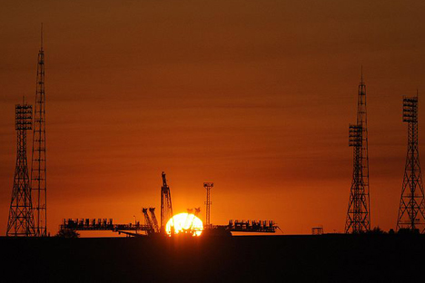 バイコヌール宇宙基地　写真提供：wikipedia.org