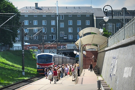 カリーニングラード北駅　写真提供：wikipedia.org / wk5353