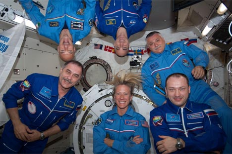 ISS第36次クルー　写真提供：nasa.gov