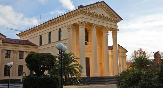 ソチ歴史博物館のテーマ・ホールの一つ＝Lori/Legion Media撮影