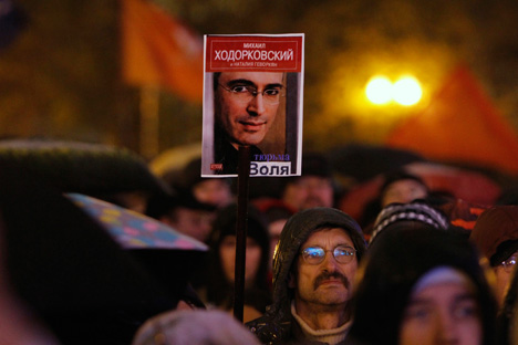 Michail Chodorkowski wurde am 20. Dezember aus der Haft entlassen. Foto: Reuters