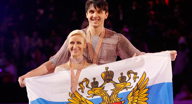 フィギュアスケート男子シングルのソチ冬季五輪ロシア代表は、エフゲニー・プルシェンコ＝Imago/Legion Media撮影