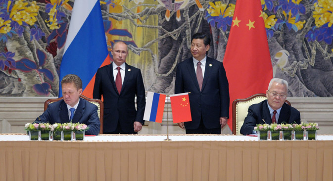 Gazprom und CNPC haben einen Erdgas-Kaufvertrag unterzeichnet. Foto: AP