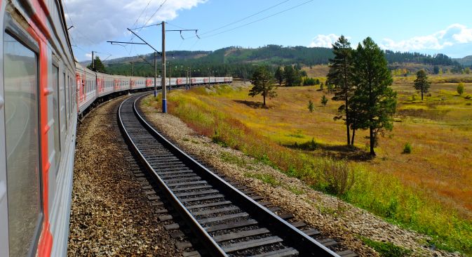 철의 실크로드, 러시아 시베리아 횡단철도. (사진제공=옐레나 프로시나)