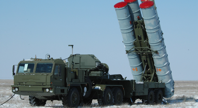 아스트라한 인근 카푸스틴 야르에서 훈련 중인 S-400 요격 미사일. (사진제공=드미트리 리톱킨)