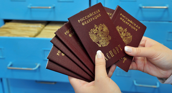 구소련 영토내 국가 국민들, 러시아 국적 취득 간소화 법안 곧 도입한다. (사진제공=이타르타스)