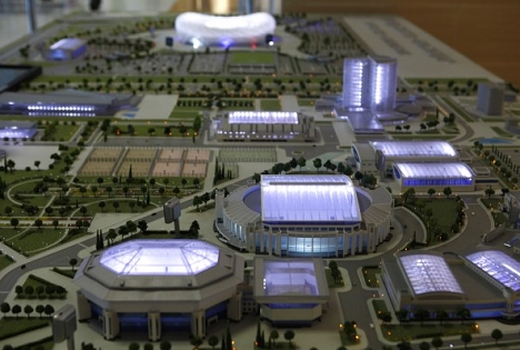 Стадионите за светскиот фудбалски шампионат 2018 ќе бидат изградени навреме. Фото: Владимир Аносов / Росијскаја газета.