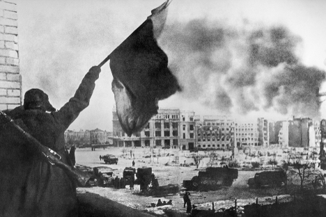 Сталинградската битка е една од најстрашните и најкрвавите битки во историјата на човештвото и преломна точка не само во Втората светска војна туку и во светската историја. Извор: ИТАР-ТАСС.